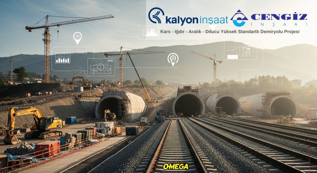 O-MEGA, Kalyon & Cengiz İnşaat’ın Kars-Iğdır Demiryolu Projesinde Kullanılacak