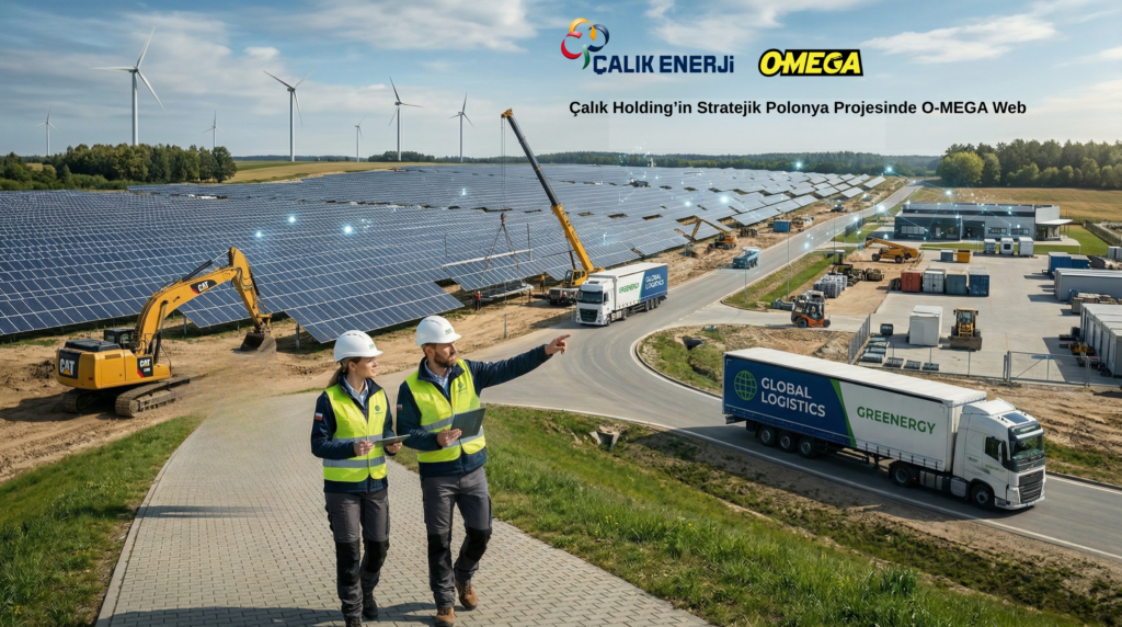 Çalık Holding, Polonya’daki Stratejik Enerji Yatırımında O-MEGA Web ve Bulut Altyapısını Tercih Etti