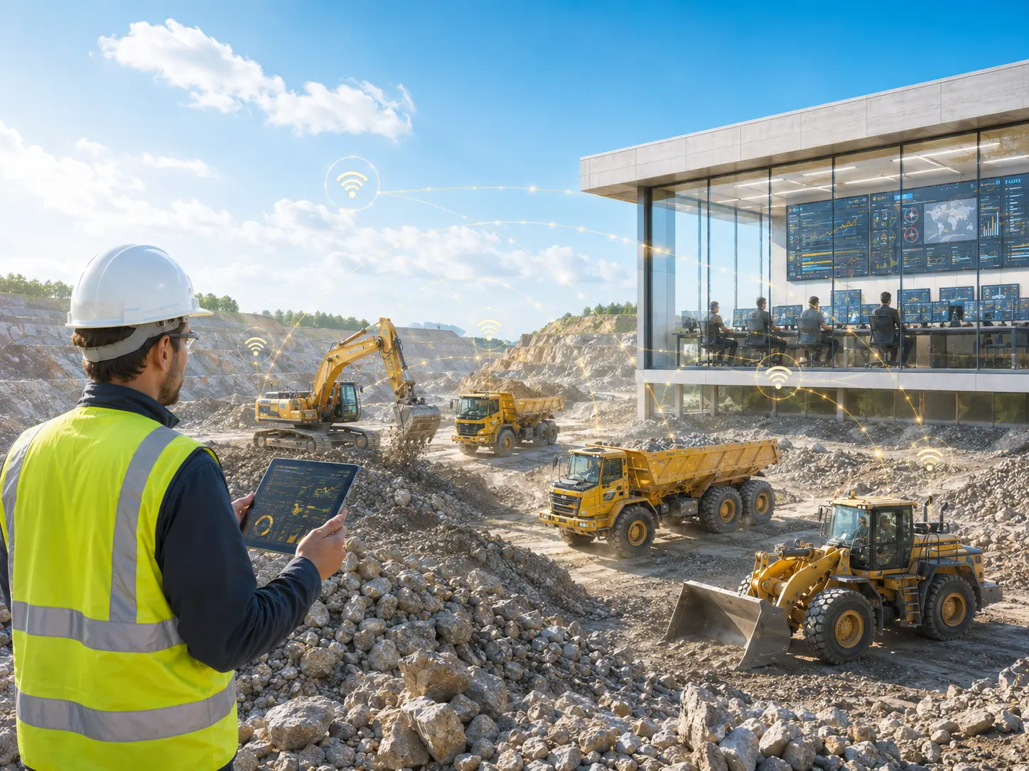 O-MEGA ile şantiyeden merkeze makine ve ekipman yönetimi